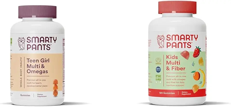 Teen Girl Multivitamin Gummies and Fiber Supplement Z98756