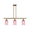 Brushed Brass 3 Light Island Light J75089