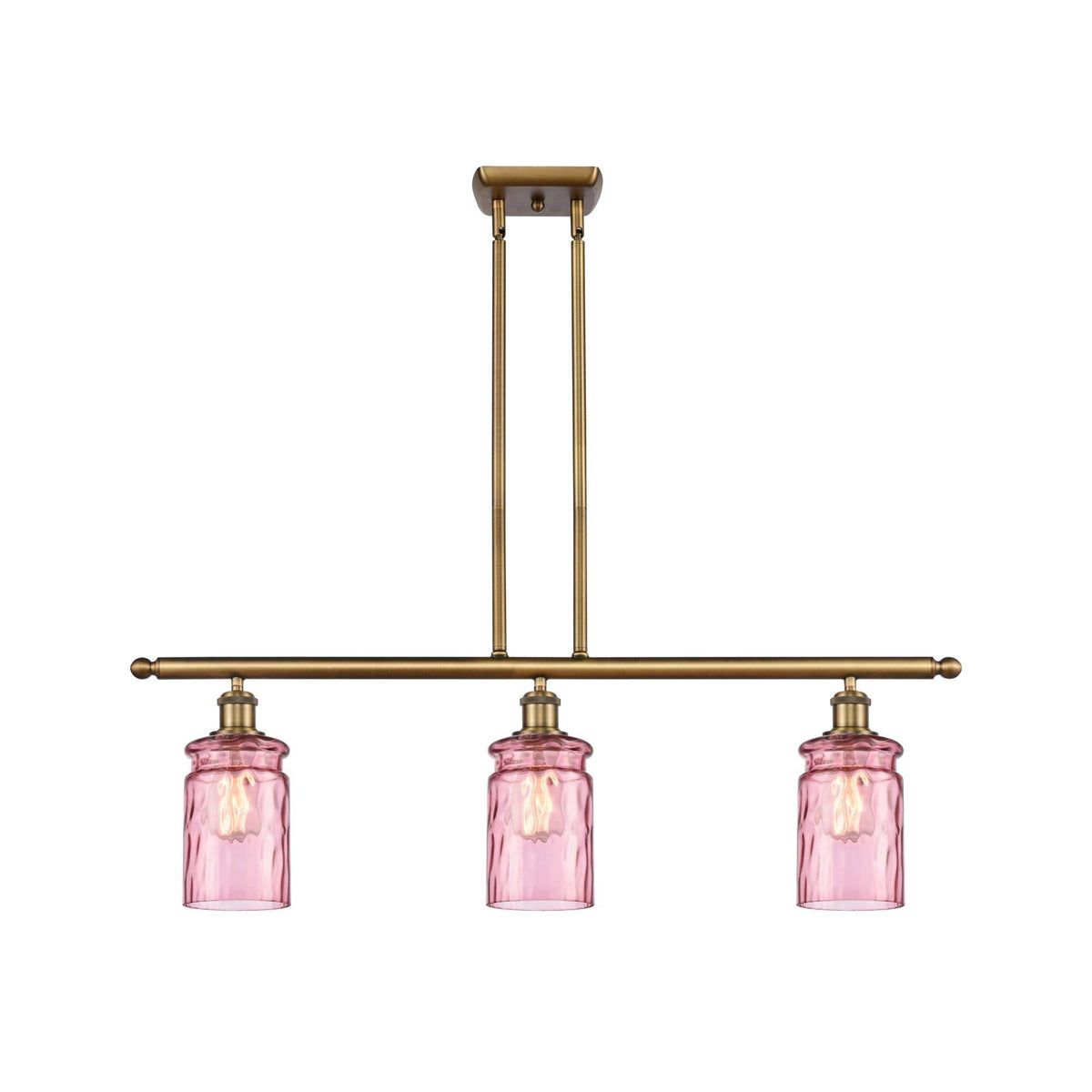 Brushed Brass 3 Light Island Light J75089