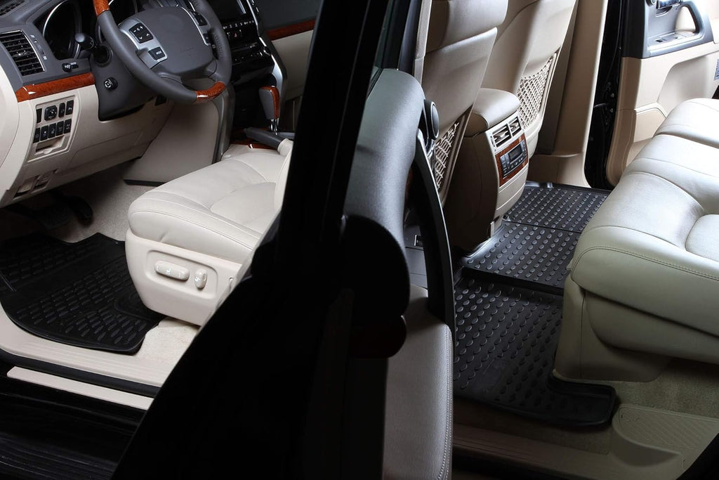 2020-2022 Ford Escape Black Floor Mats Seat Liner Set C1096