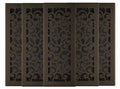 4in x 12in Metal Rectangular Air Floor Register 5 PACK V826