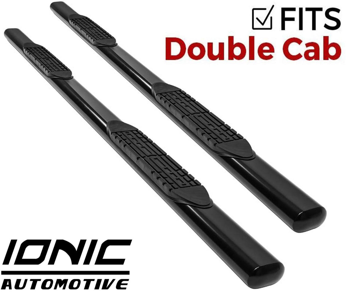 Black Oval Nerf Bars W2762
