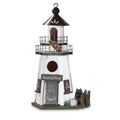 Nautical Wood Lighthouse Bird House E145