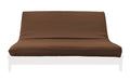 Linen Texture Polyester Futon Cover King Size J1729