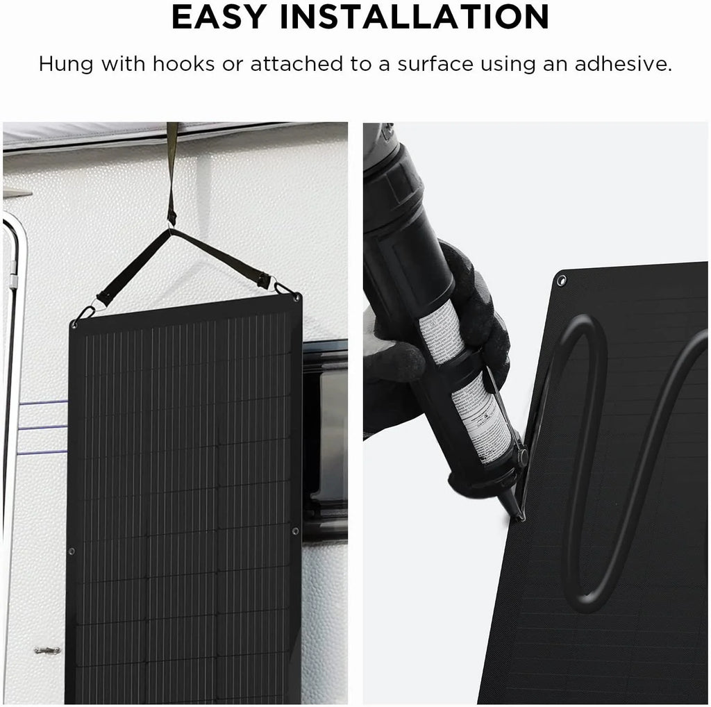 100W Flexible Solar Panel IP68 Waterproofing B385