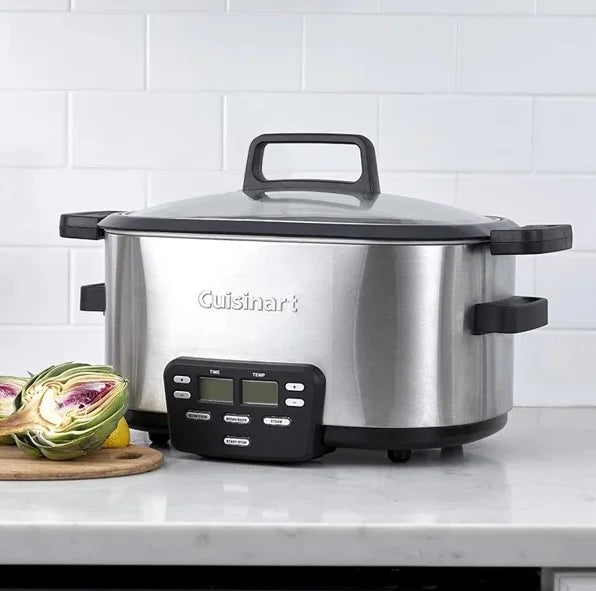 6 Quart 3-in-1 Stainless Steel Multicooker E7288