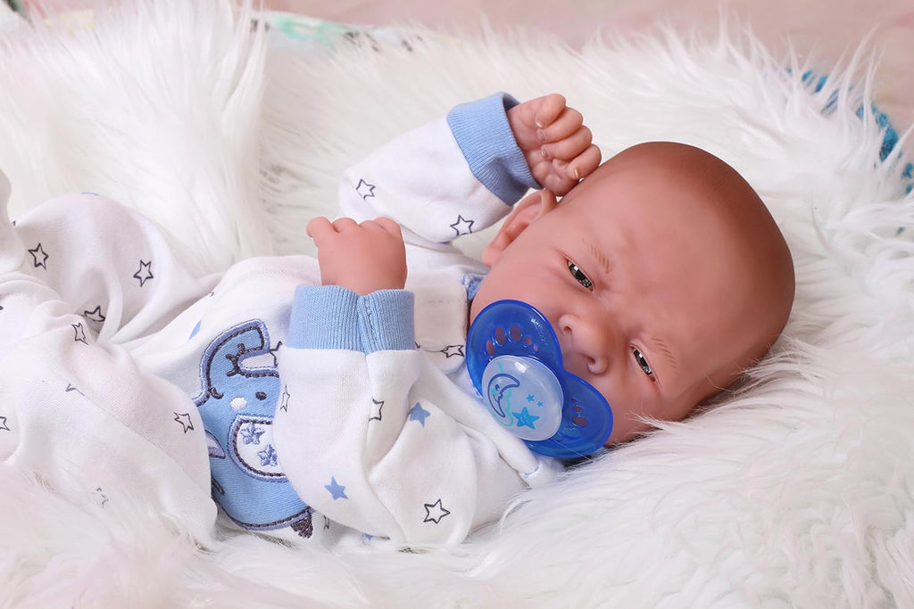 15” Washable Soft Vinyl Reborn Baby Boy Doll G7542