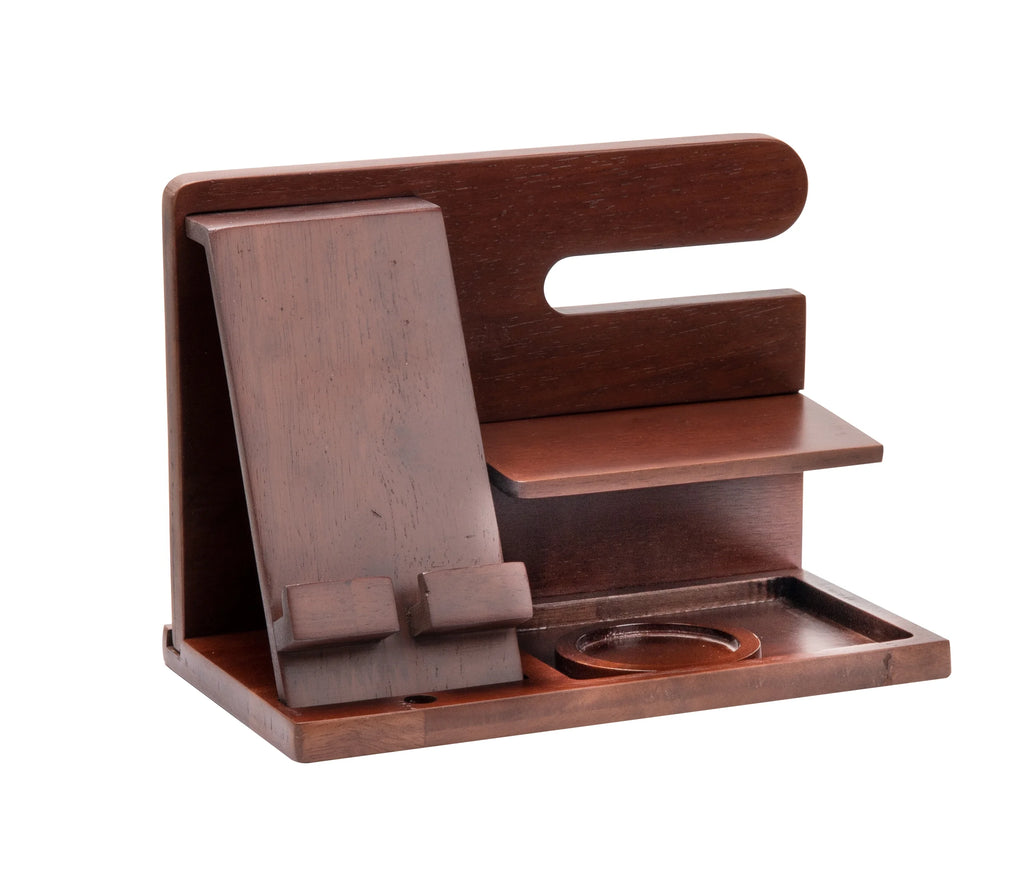 Wood Cell Phone Holder Organizer W2823
