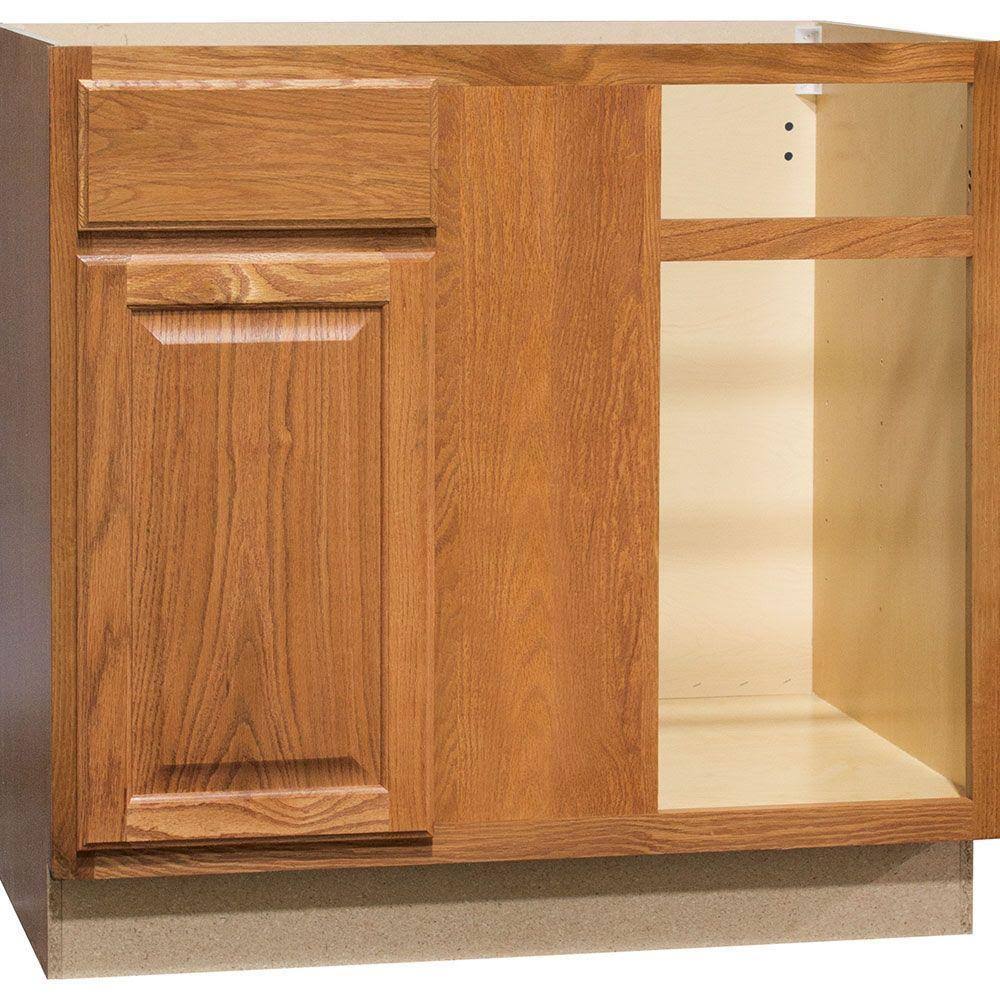 Oak Blind Corner Base Cabinet K3398