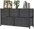 Fabric 5 Drawer Dresser Storage Tower A7858