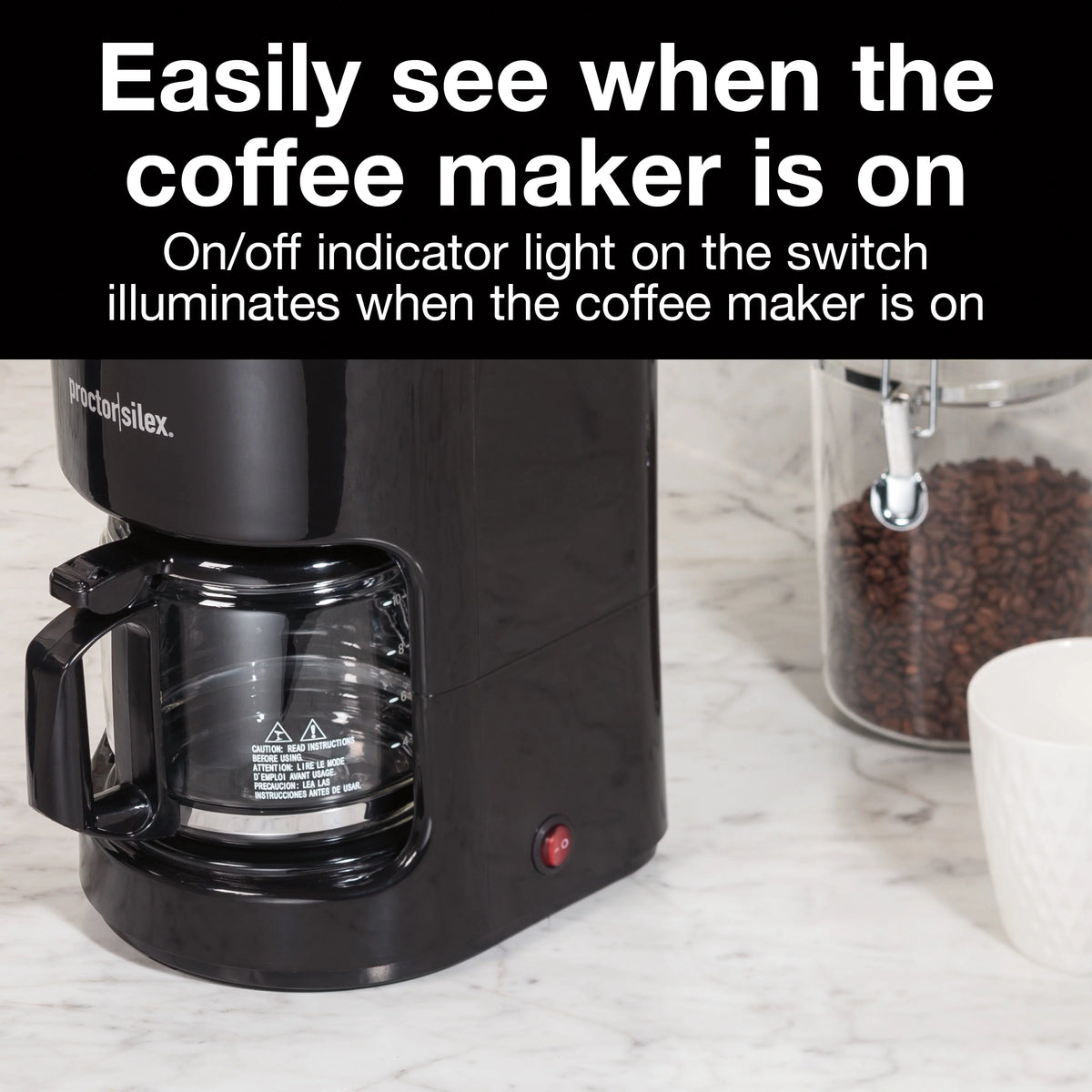 10 Cup Glass Carafe Coffee Maker Q362527