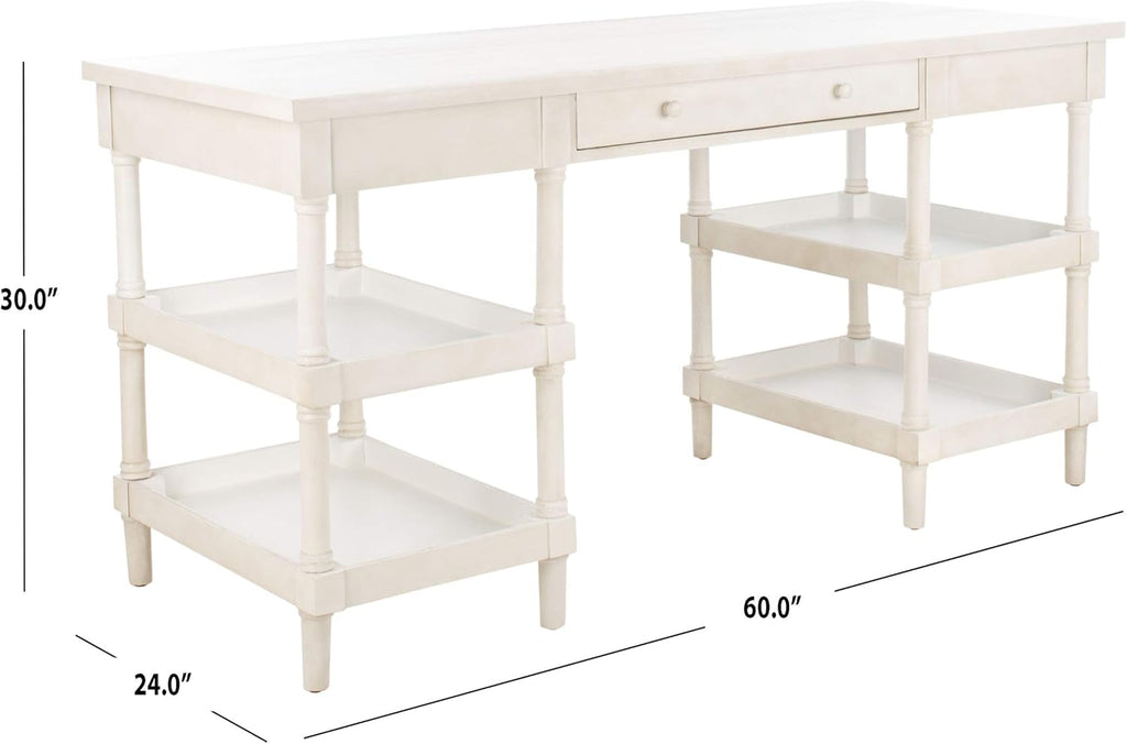 White Desk D756647