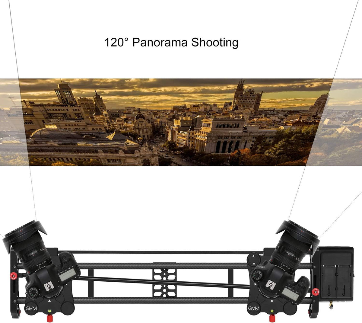Carbon Fiber Motor Camera Slider Z519