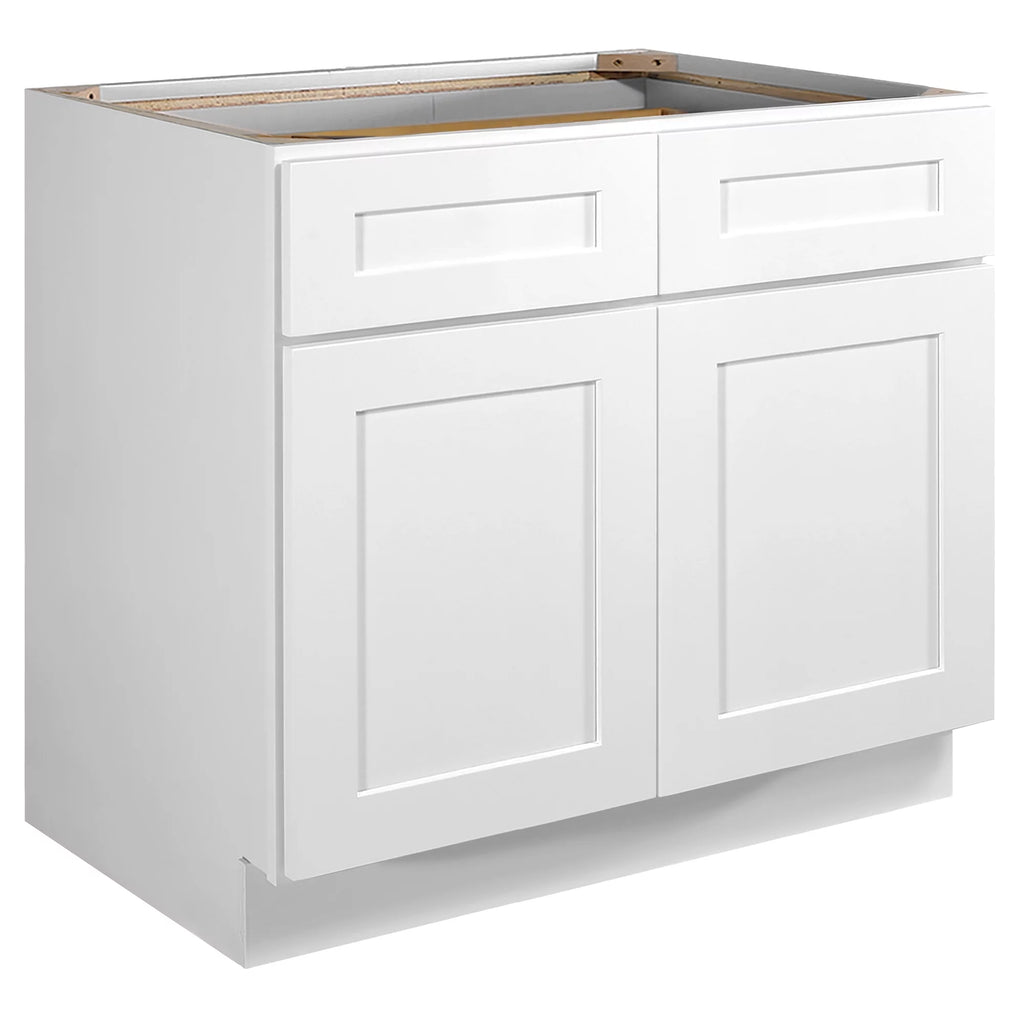 White Shaker Base Kitchen Cabinet 36x34.5x24 H398752