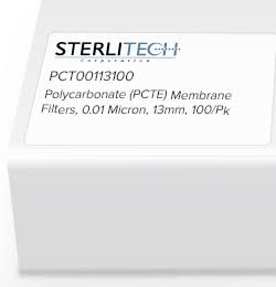 13mm 0.01 Micron Polycarbonate Membrane Filters 100/pk X6427