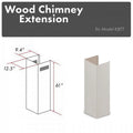 Wooden Chimney Extension G116385