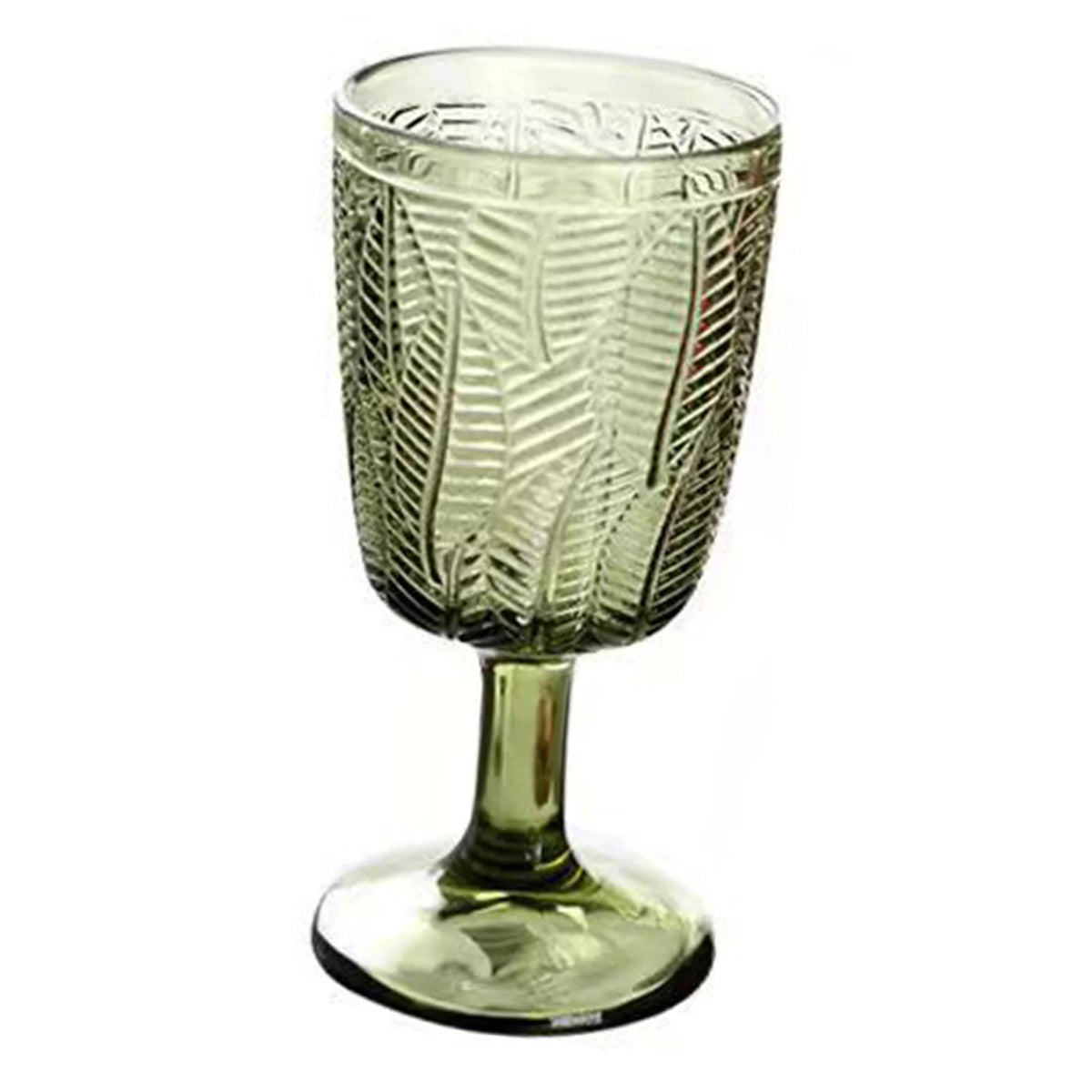 Green Embossment Texture Beverage Glasses E141510