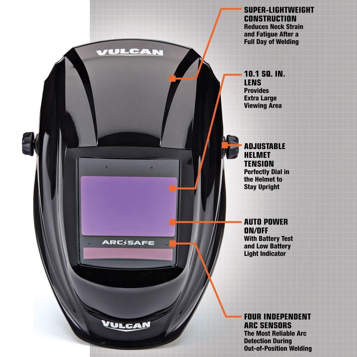 Auto-Darkening Welding Helmet W294488