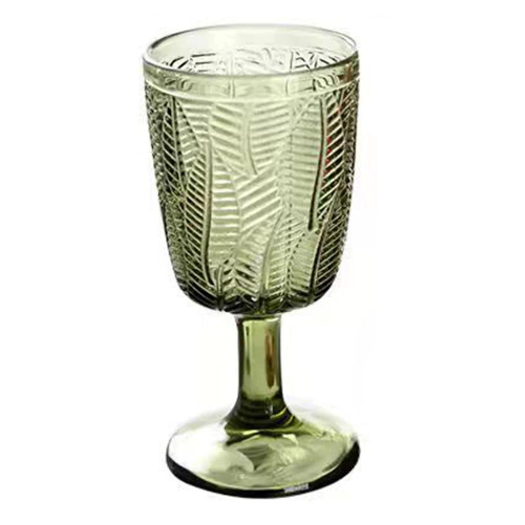 Green Embossment Texture Beverage Glasses E141510