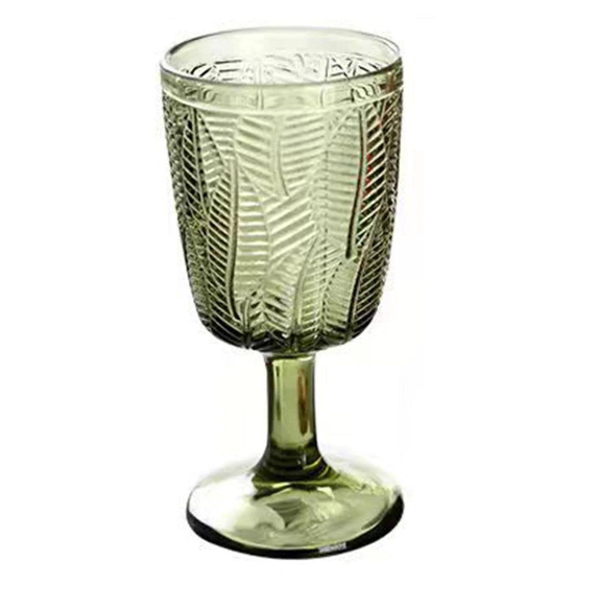 Green Embossment Texture Beverage Glasses E141510