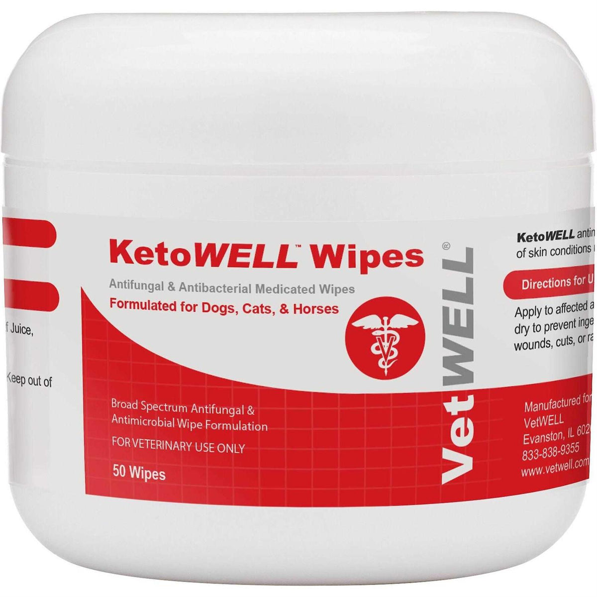 Medicated Pet Wipes with Ketoconazole Q388987