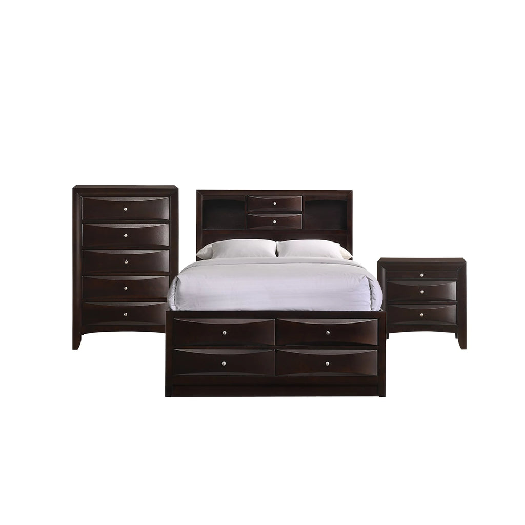 Full Storage 3PC Bedroom Set E239