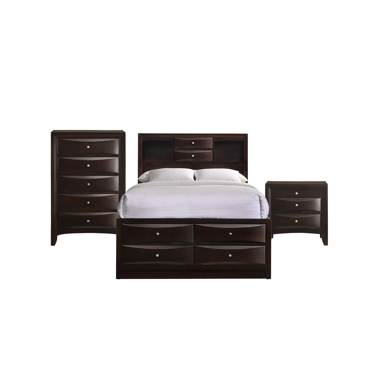 Full Storage 3PC Bedroom Set E239