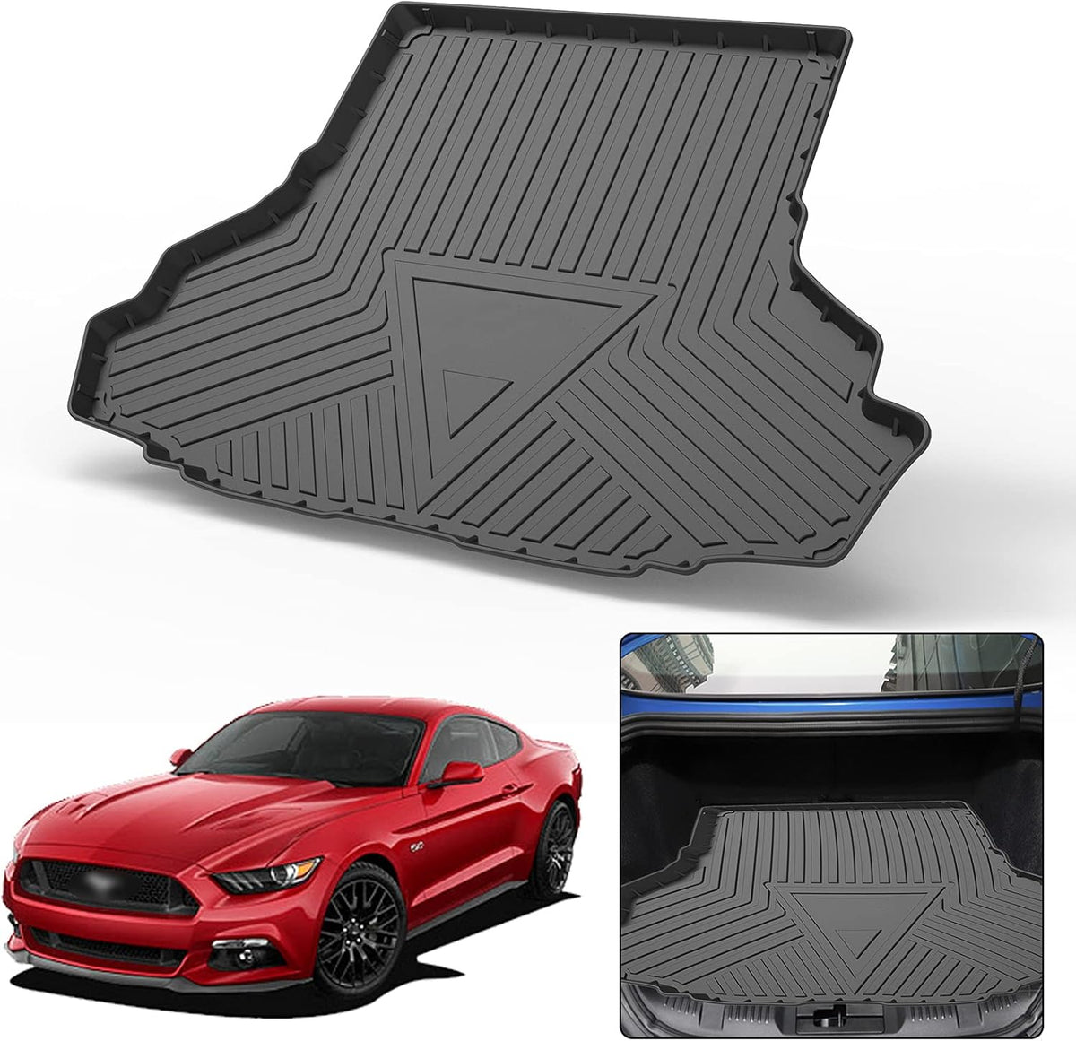 Black TPO All Weather Cargo Liner Pack of 2 Z783570