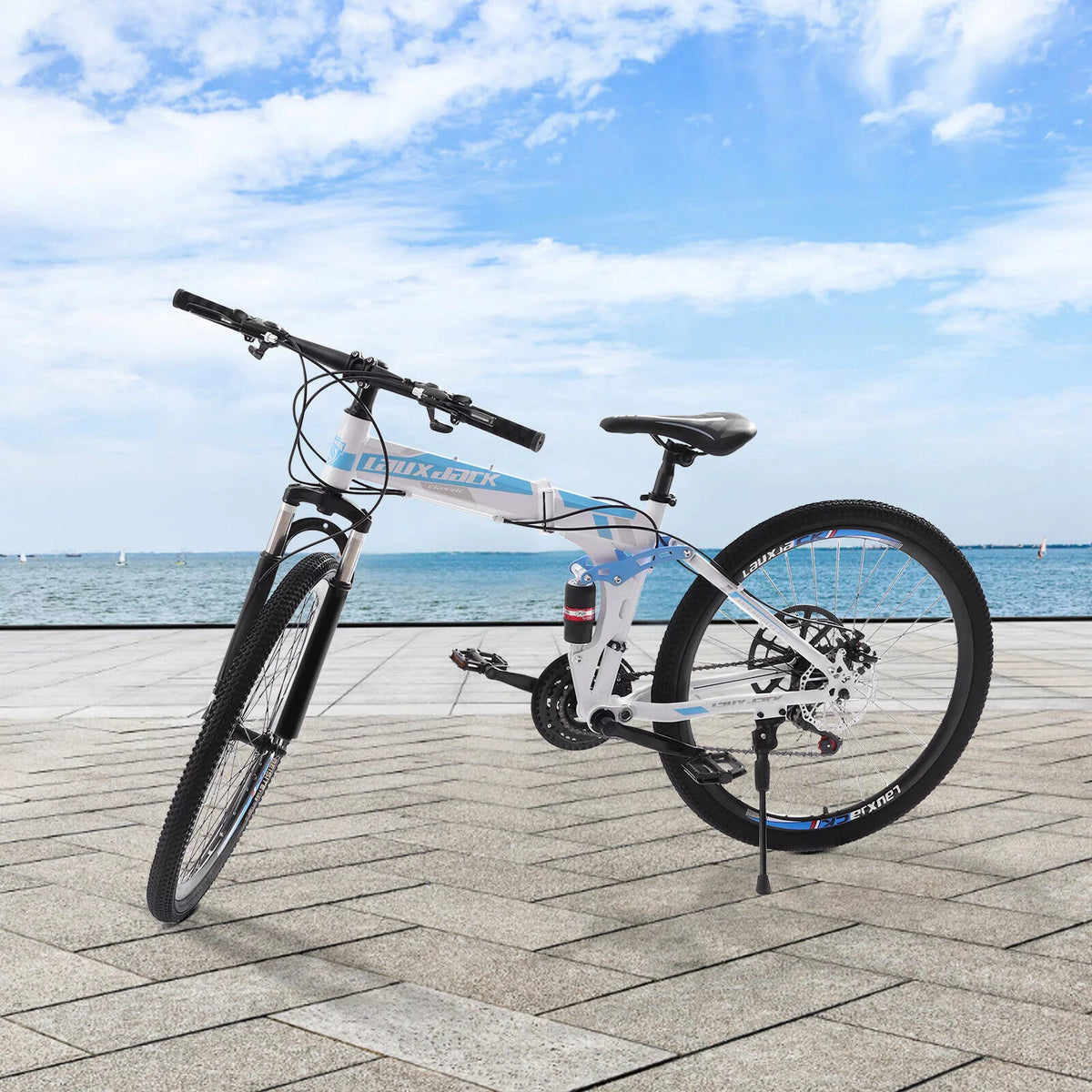 21 Speed Disc Brake Folding Mountain Bike A5391