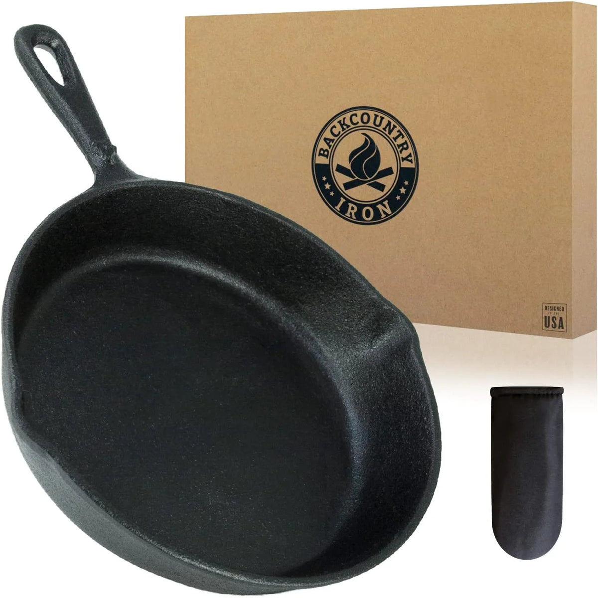 6-1/2 Inch Pre-Seasoned Cast Iron Skillet R954