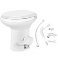 Portable RV Toilet with Pedal Flush White B14703