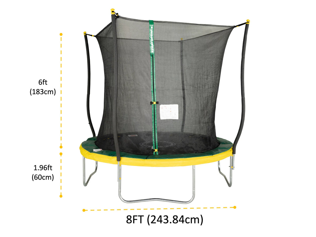 8' Trampoline with Safety Enclosure E7771