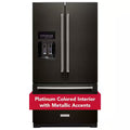26.8 cu. ft. French Door Refrigerator in Black Stainless U58790