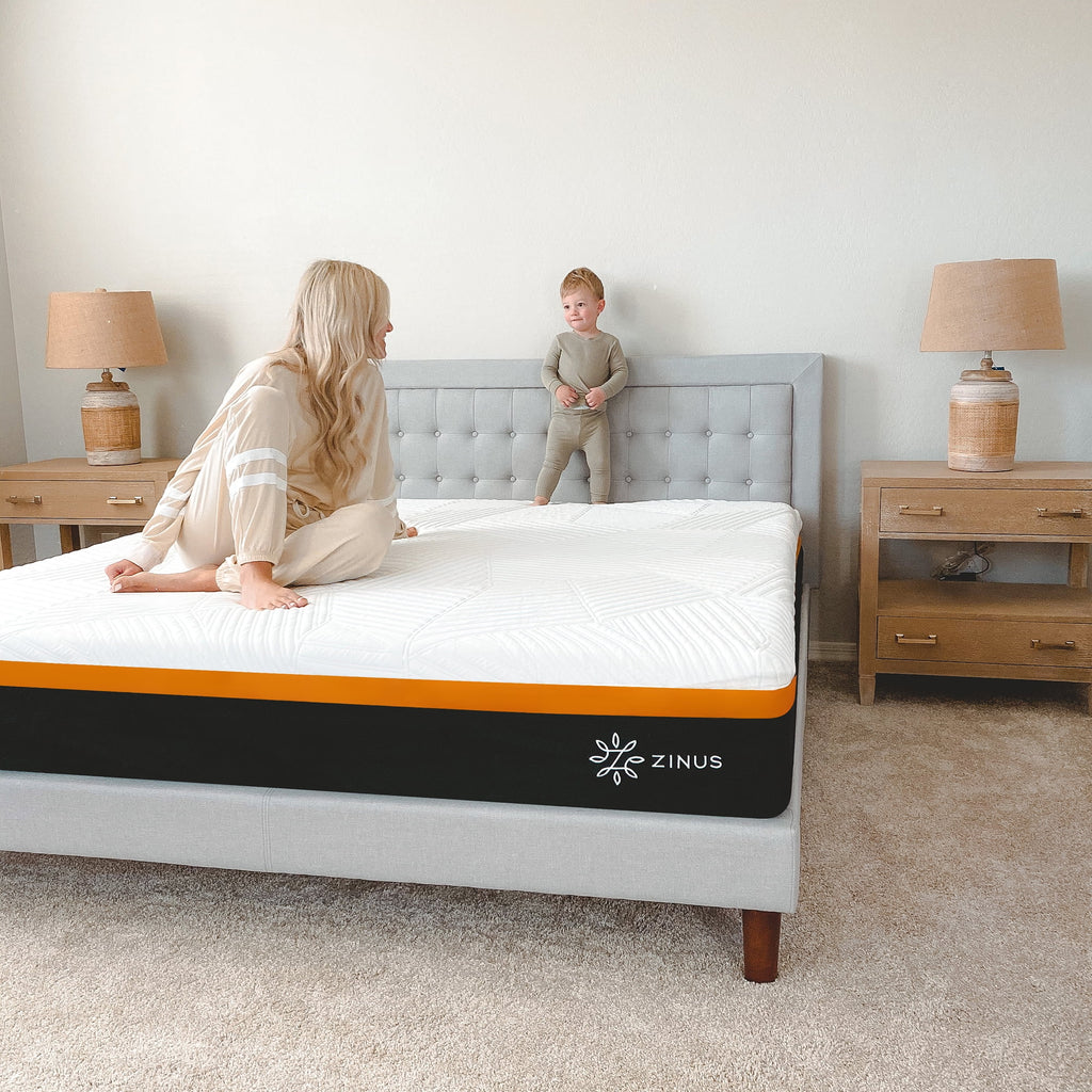 Queen Memory Foam Pocket Spring Hybrid Mattress Z15073