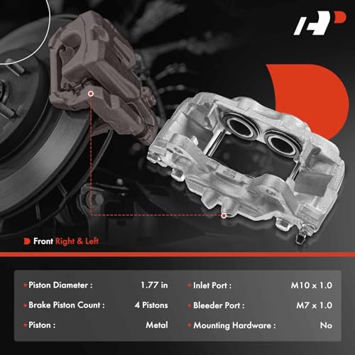 Disc Brake Caliper Assembly Front Driver and Passenger Side I392