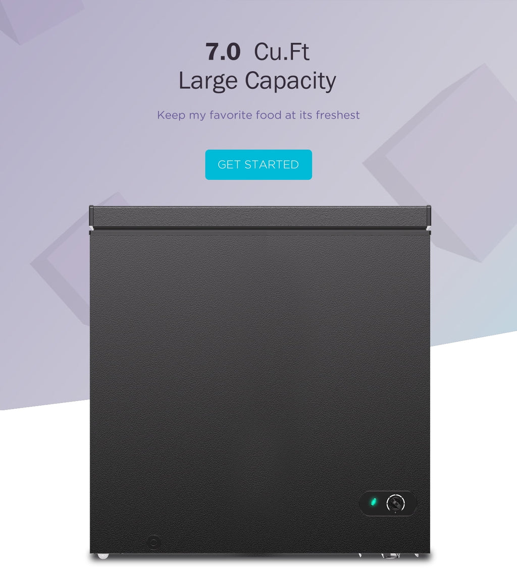 Chest Freezer 7 Cu ft White D8694