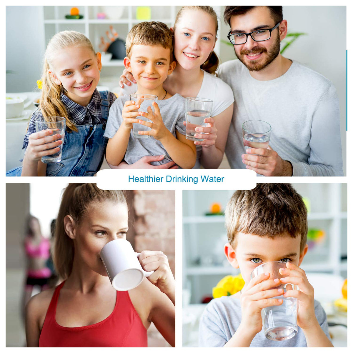 Countertop Carbon Mineral pH Alkaline Water Filter W87345