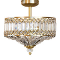 Beveled Jeweled Glass Semi-Flush Light M741866