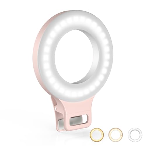 Rechargeable 60 LED Clip on Ring Light V75649