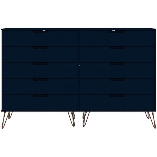 10 Drawer Contemporary Wood Dresser H8209