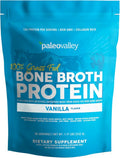 Grass Fed Bone Broth Protein Powder Vanilla Collagen 28 Servings K154