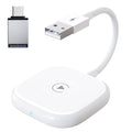 Car Adapter for Apple Cell Phone Carplay Wired to Wireless Smart Box N5169