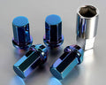 Titanium Blue Lug Nut A386022