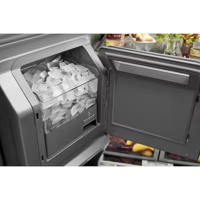 26.8 cu. ft. French Door Refrigerator in Black Stainless U58790