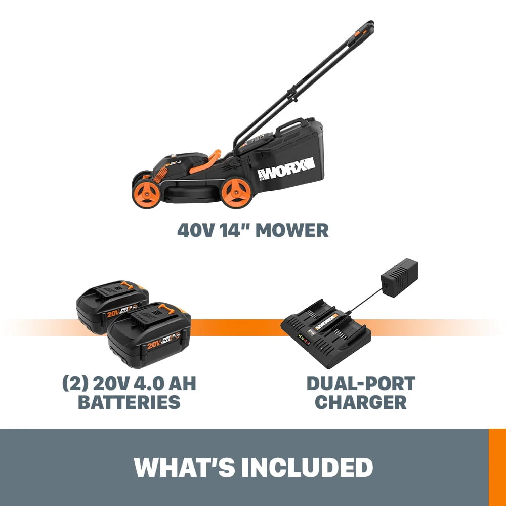 40V 14 Cordless Lawn Mower C7461