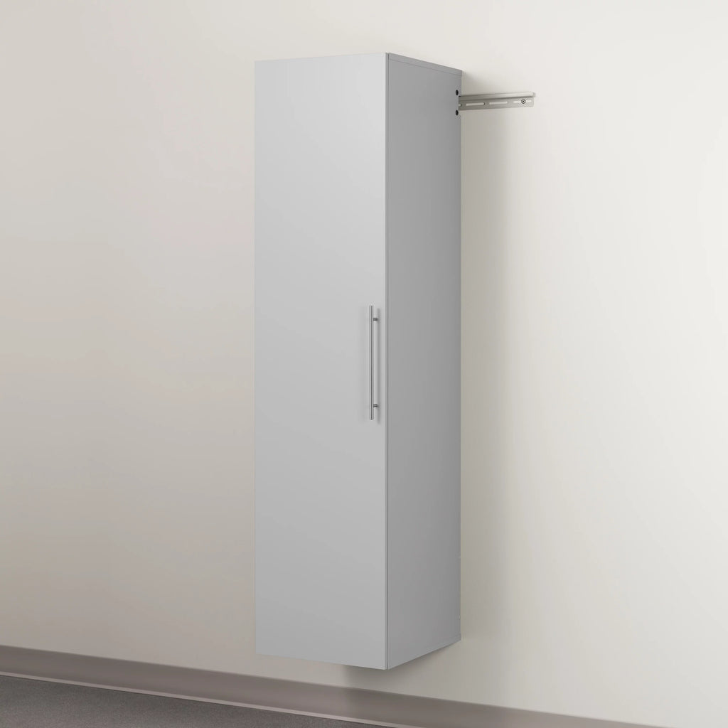Light Gray Wall Mounted Garage Storage Cabinet N9576