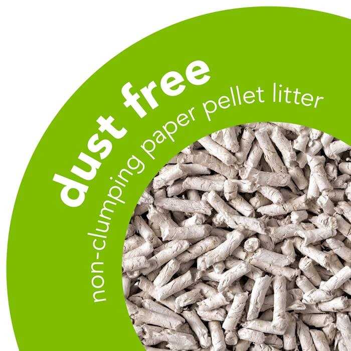 Natural Dust-Free Paper Cat Litter P82272