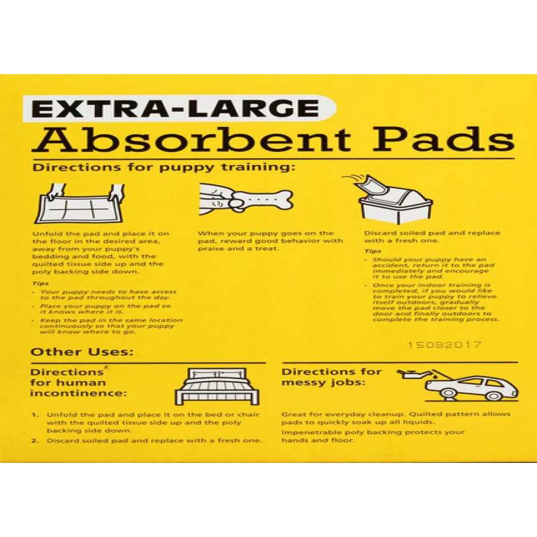 Extra-Large Absorbent Pads N6702