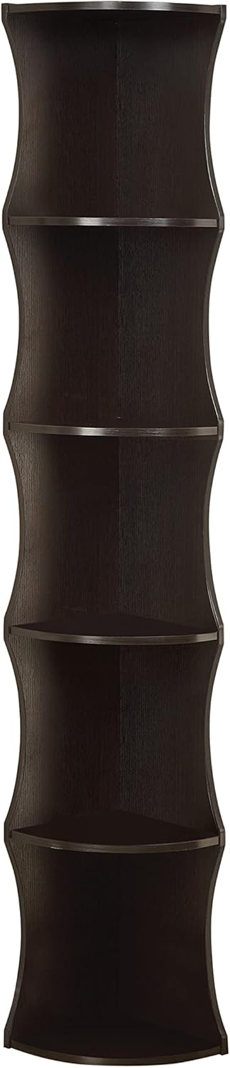 5-Shelf Corner Bookcase C872332