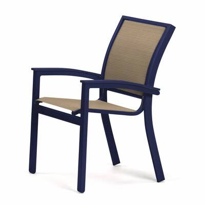 Stacking Patio Dining Armchair Z516179